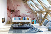 An artistic botanical mural for stylish wallpaper.

