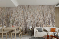 A contemplative summer field wallpaper mural for a feature wall.

