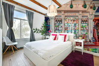 An artistic elegant bar mural for stylish decor.

