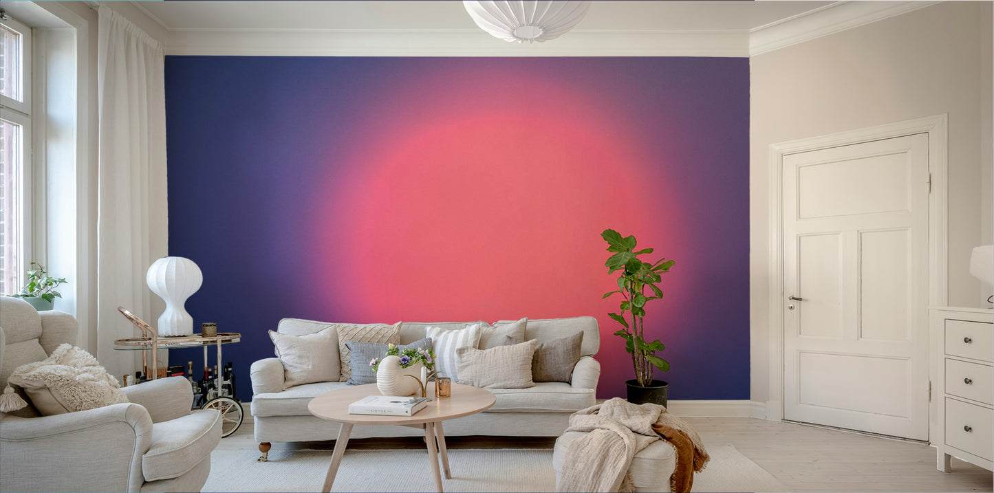 An artistic minimalist light mural for home decor.

