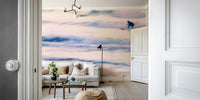 A classic ocean wallpaper for walls with a surf theme.

