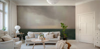 A serene artistic design wall mural for contemporary decor.

