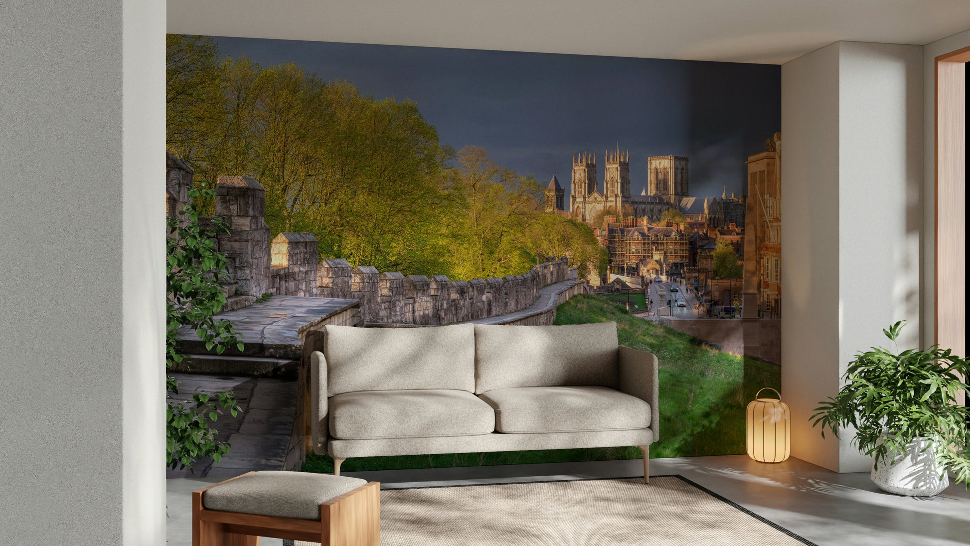 A classic stone wall wallpaper for walls.

