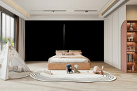 A calming modern abstract wallpaper mural that defines a space.

