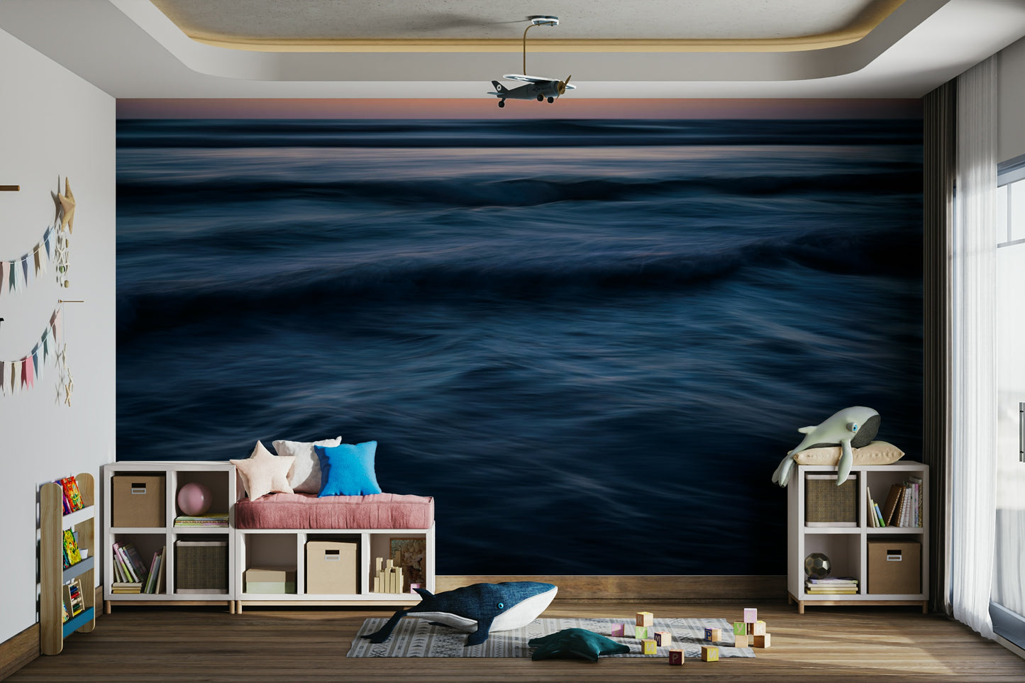 The Uniqueness of Waves XXXV Wall Mural