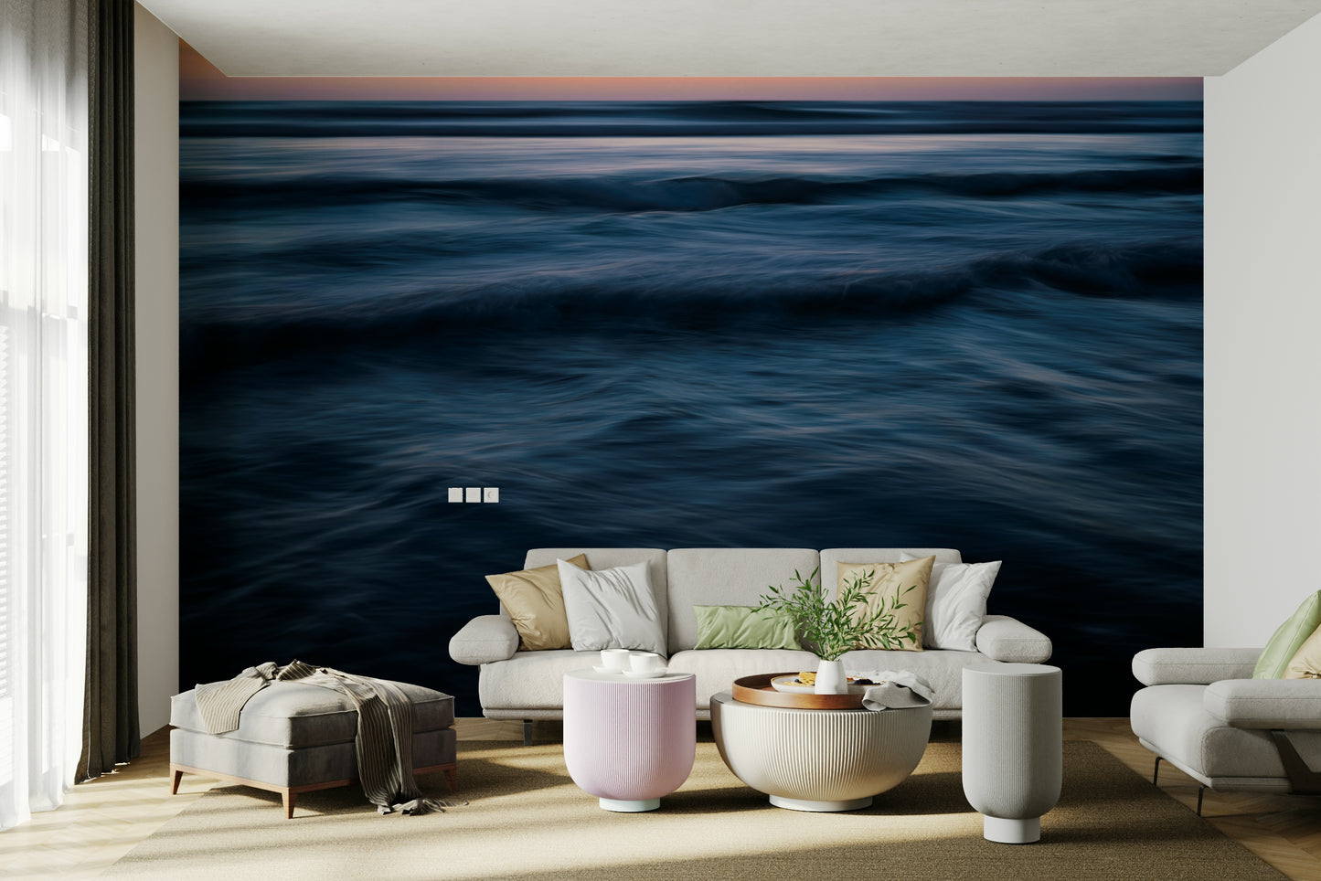 The Uniqueness of Waves XXXV Wall Mural