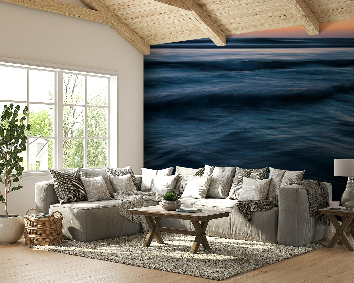 The Uniqueness of Waves XXXV Wall Mural