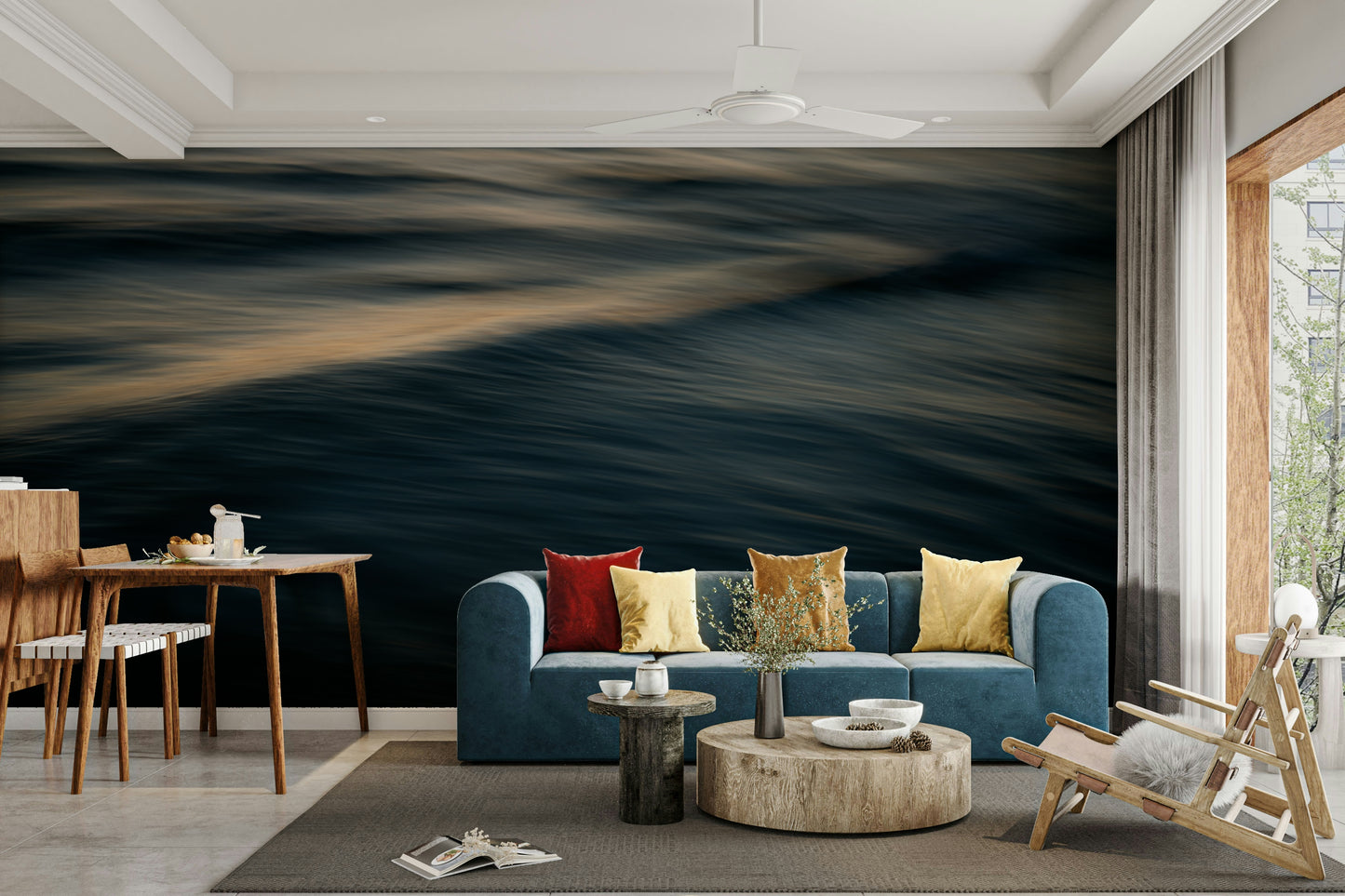 The Uniqueness of Waves XXXII Wall Mural