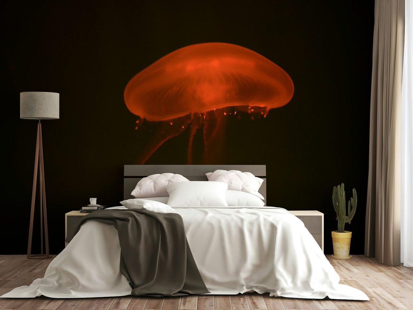 At the aquarium #8 Wall Mural