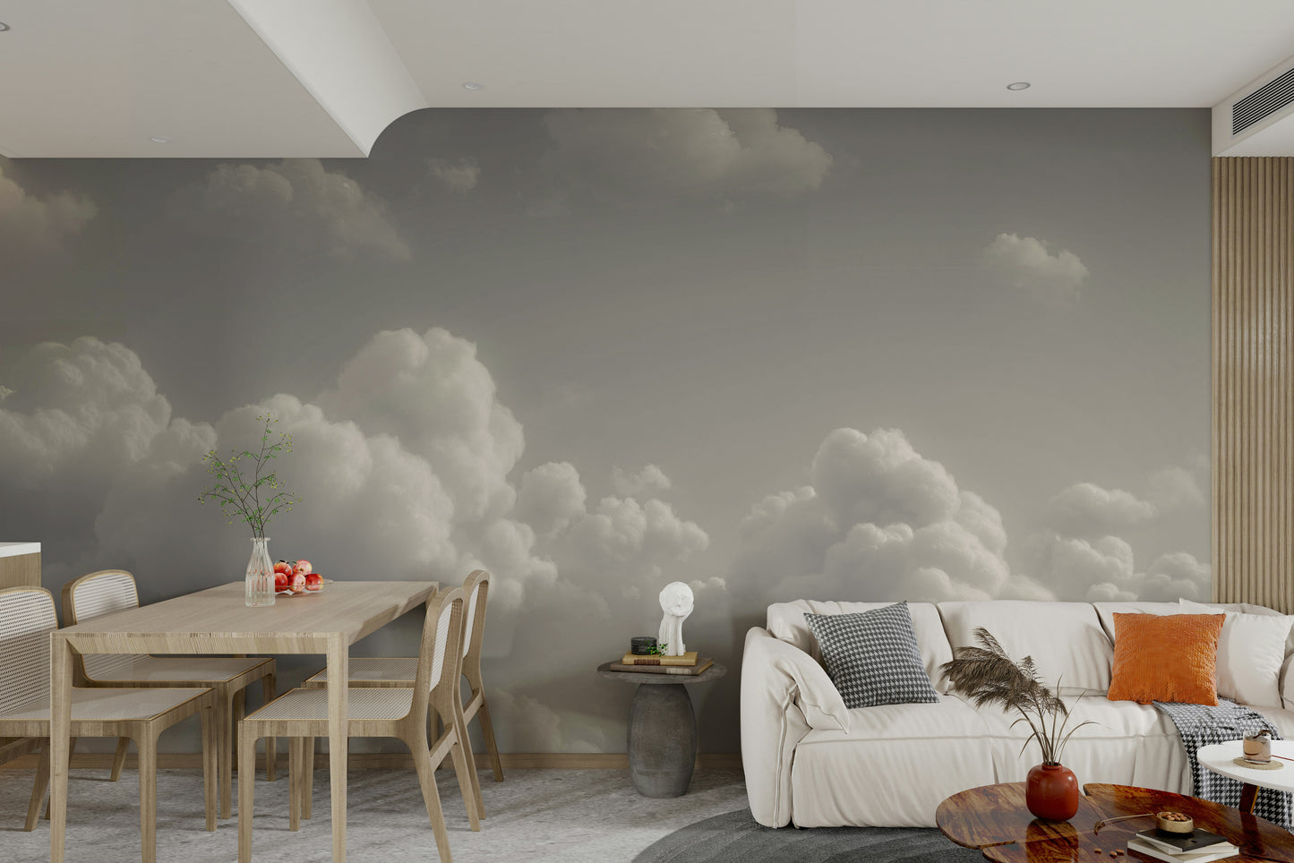 Dreamy Cloud Dancer Wall Mural