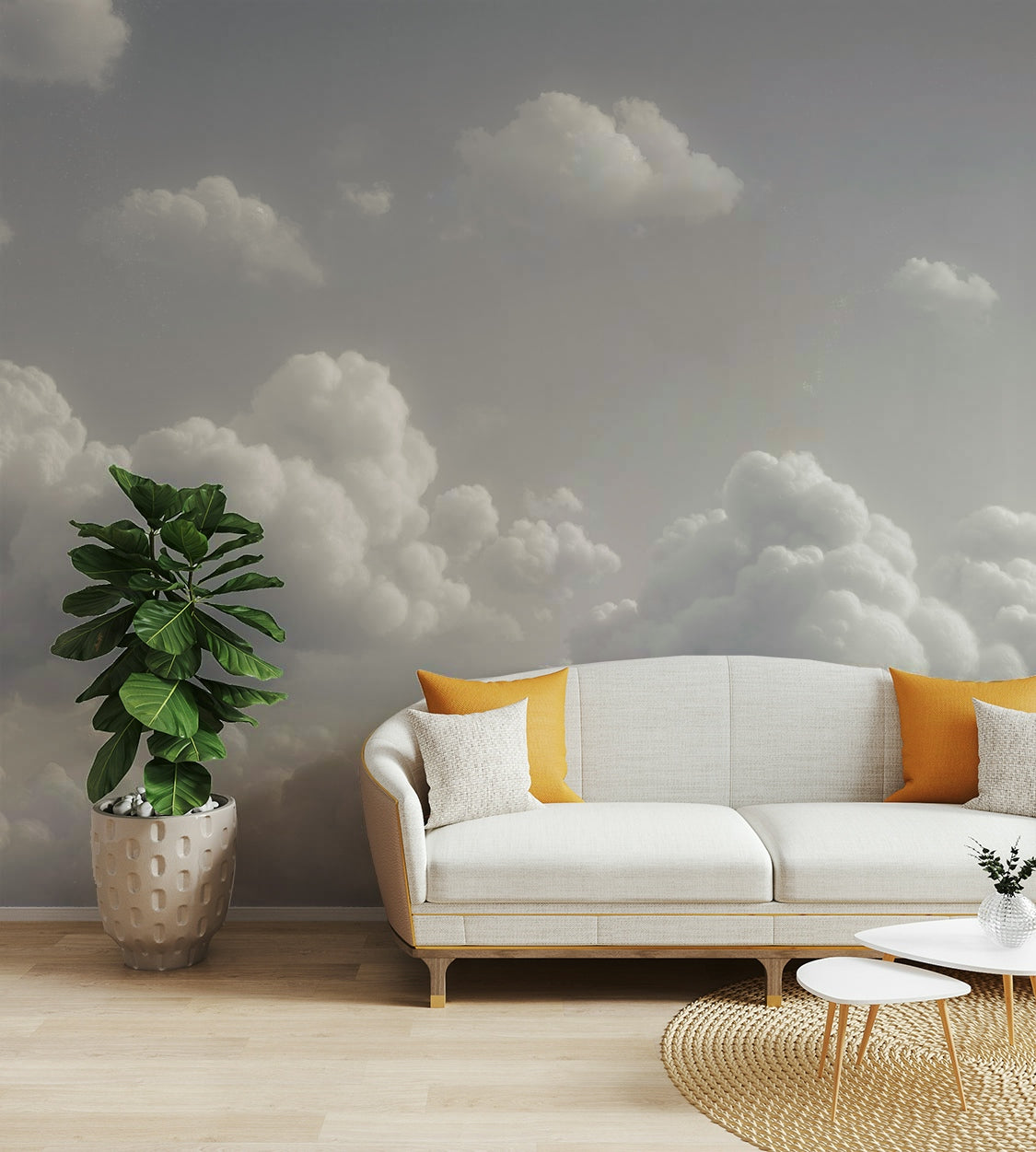 Dreamy Cloud Dancer Wall Mural