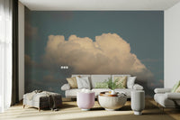 An artistic nature inspired mural for home decor.

