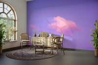 An artistic nature inspired mural for home decor.

