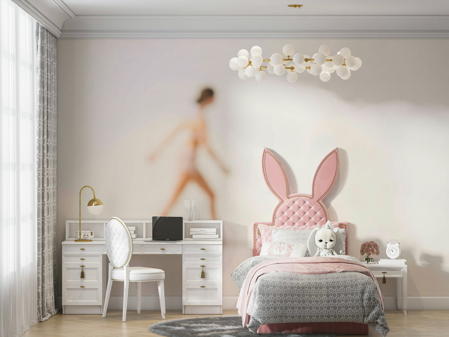 A contemplative rocky shoreline wallpaper mural for a feature wall.

