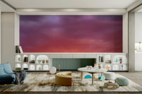 A contemplative evening vista wallpaper mural for a feature wall.

