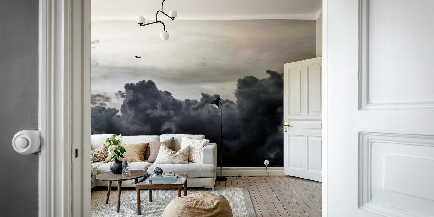 Over the Storm Wall Mural