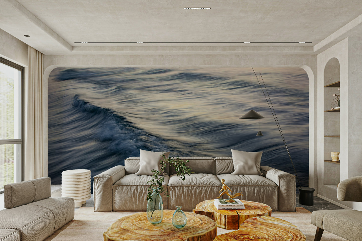 The Uniqueness of Waves XXV Wall Mural