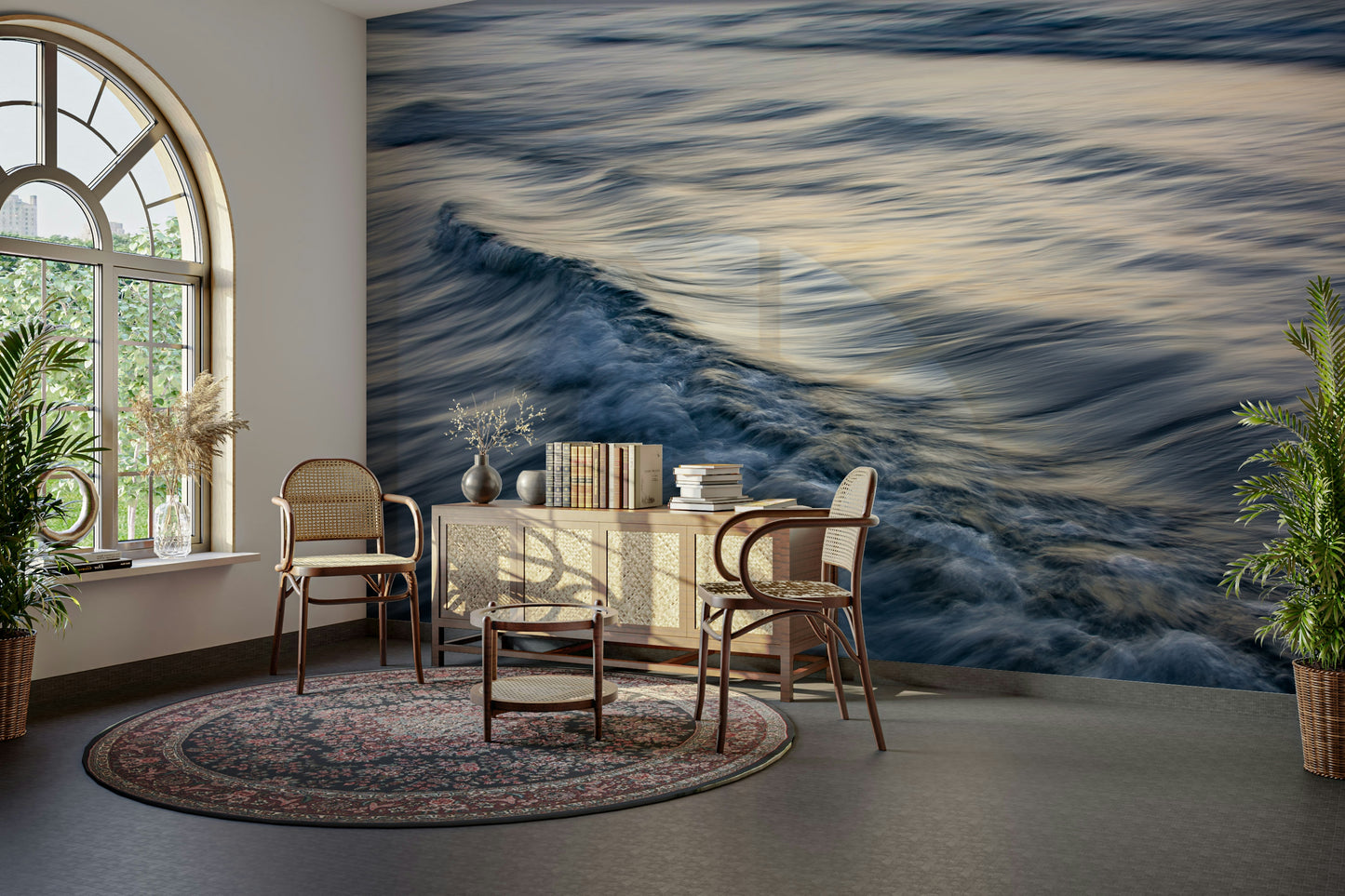 The Uniqueness of Waves XXV Wall Mural