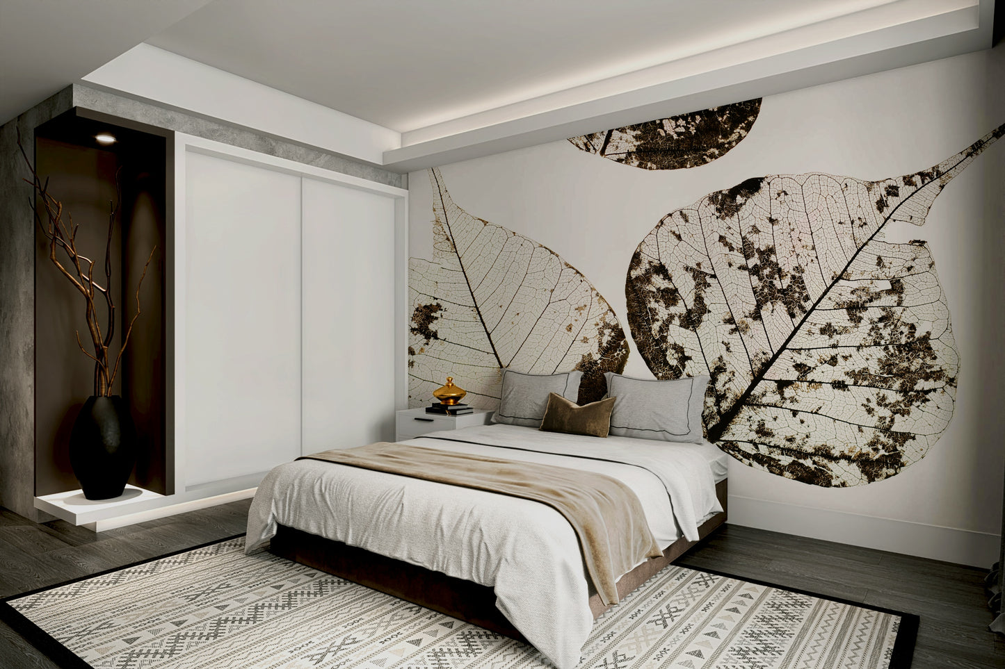 Fallen Leaves #0 Wall Mural