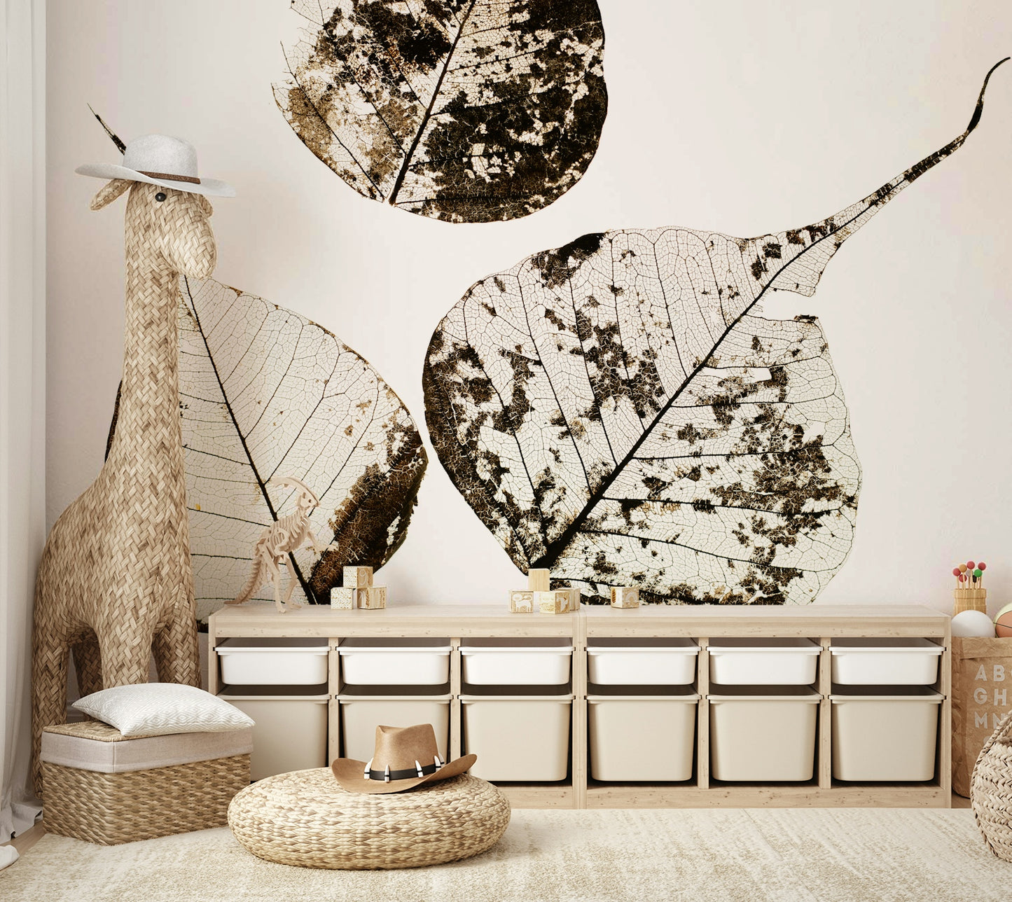 Fallen Leaves #0 Wall Mural