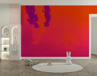 A serene reflective surface wall mural for your decor.



