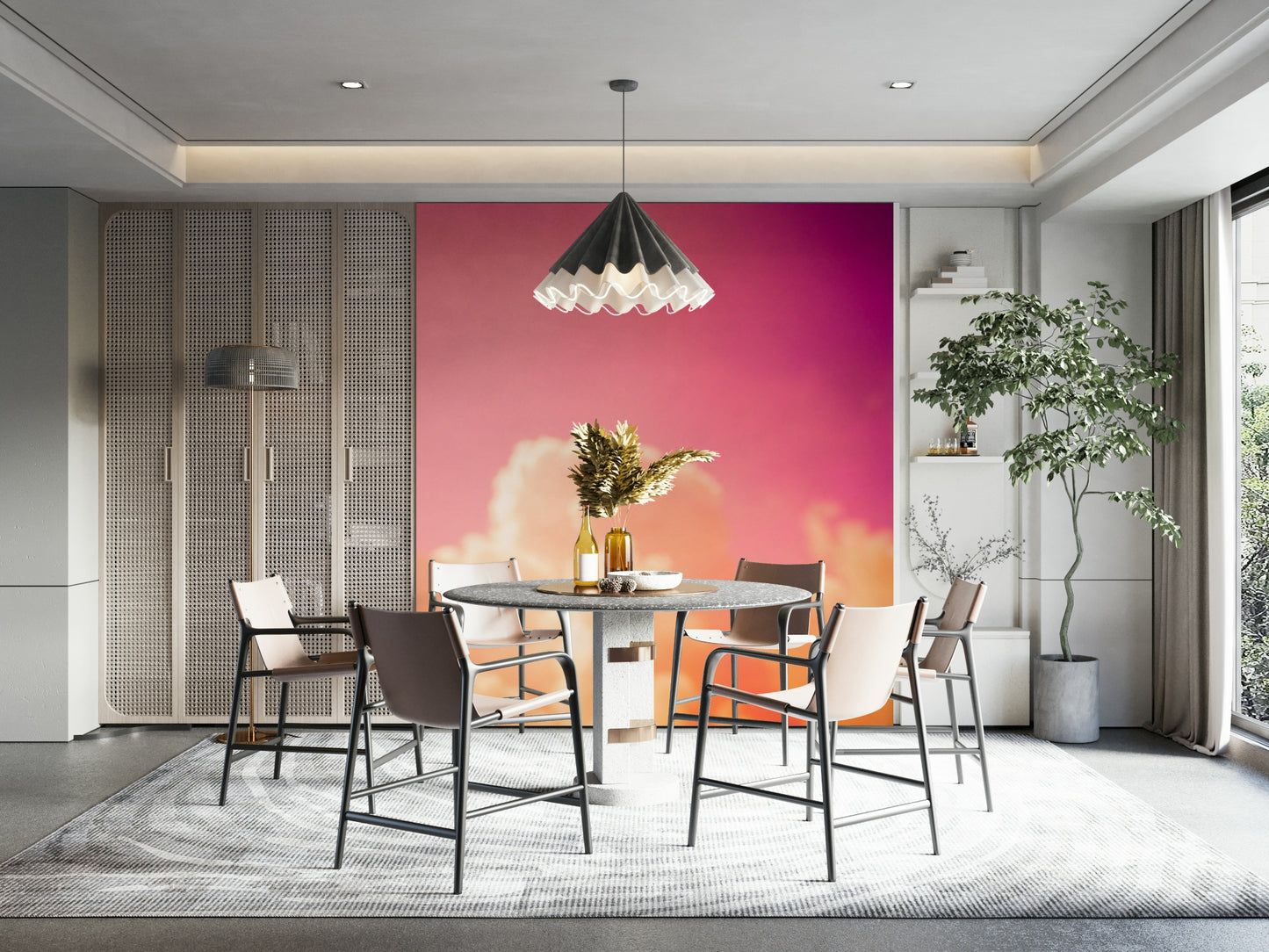 Clouds III Wall Mural