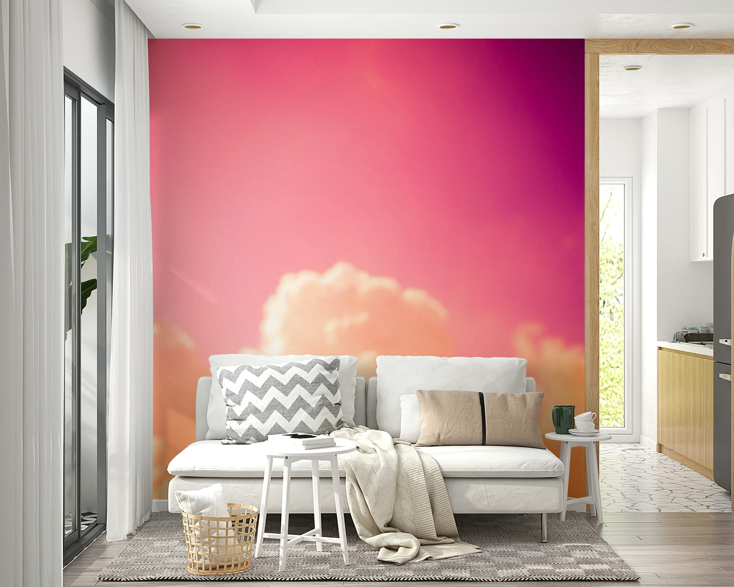 Clouds III Wall Mural