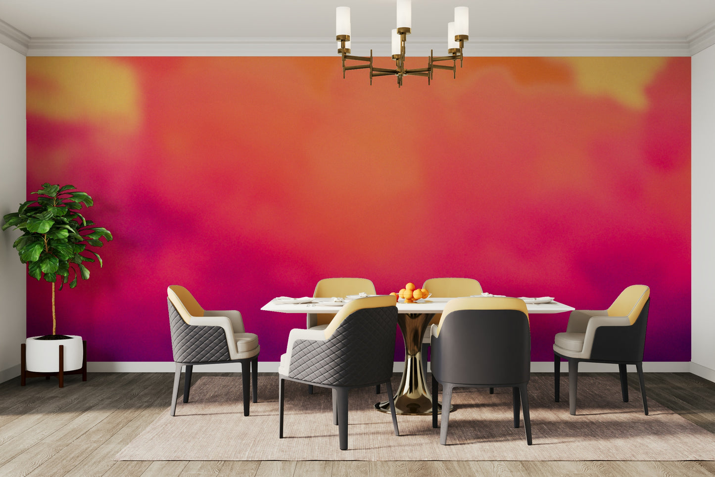 Clouds I A Wall Mural