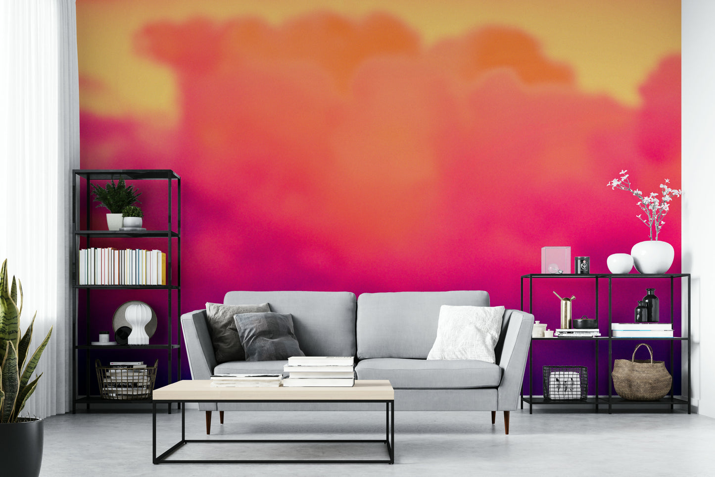 Clouds I A Wall Mural