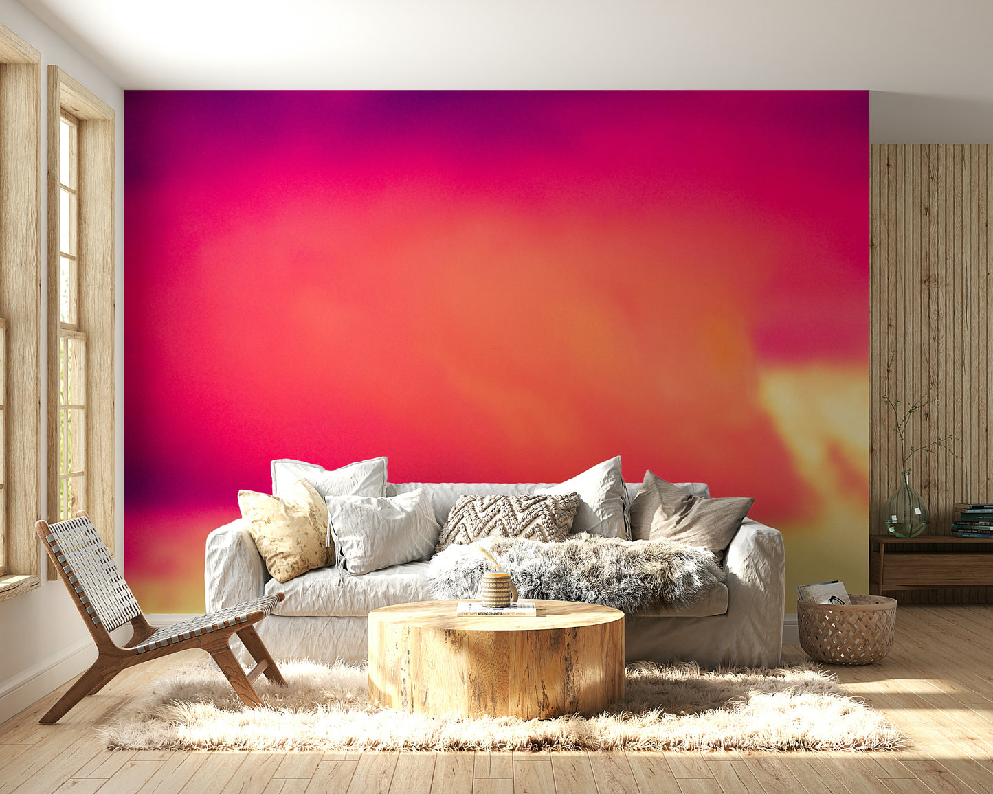 Clouds II A Wall Mural