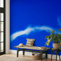 An artistic nature inspired mural for home decor.

