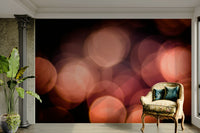 A beautiful wide-angle wall mural of the sea.

