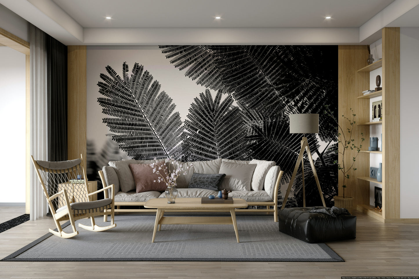 A classic abstract design wallpaper for walls.

