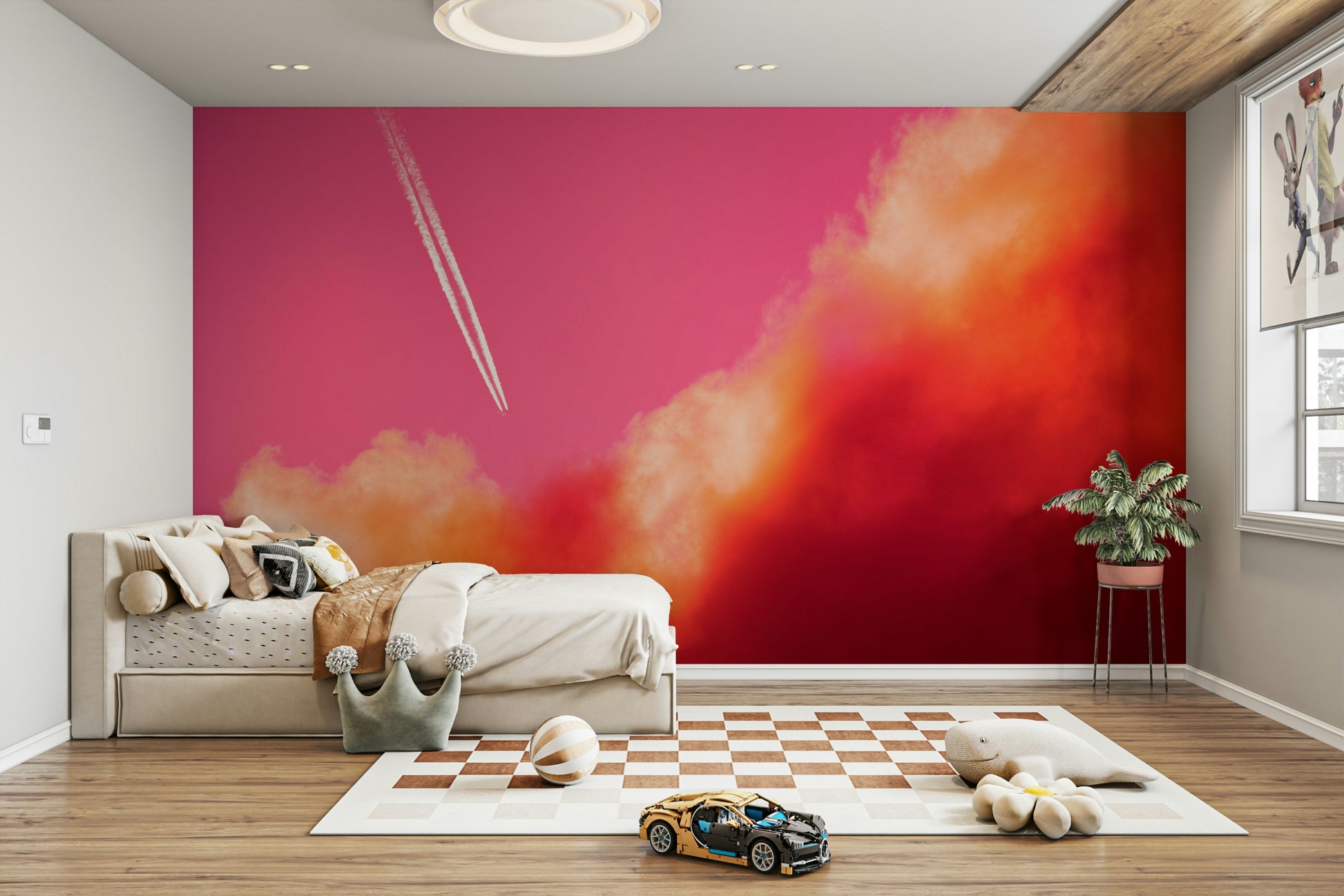 A classic natural theme wallpaper for walls.

