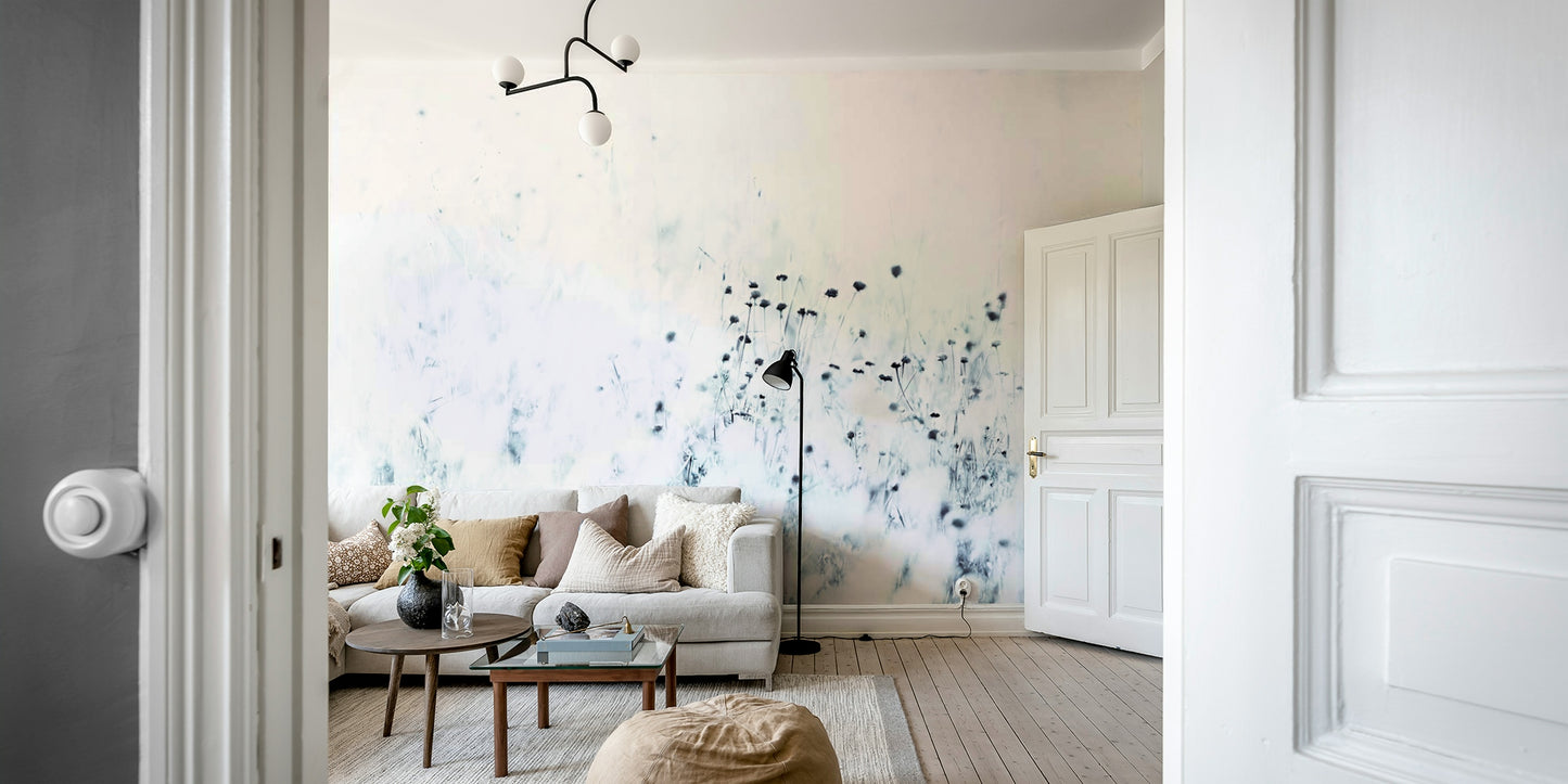 Syrian thistle Wall Mural