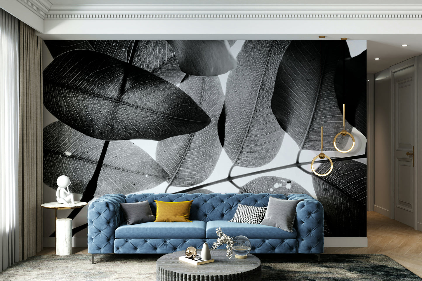 Branches and Leaves, 2016, 3 Wall Mural