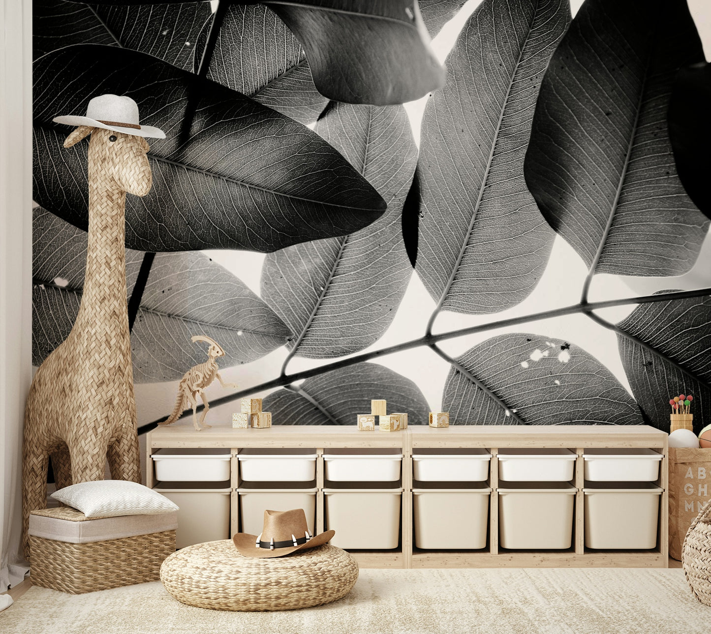 Branches and Leaves, 2016, 3 Wall Mural