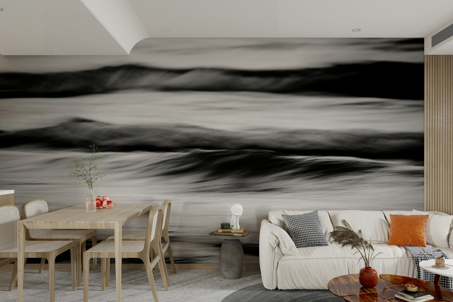 Waves II Wall Mural