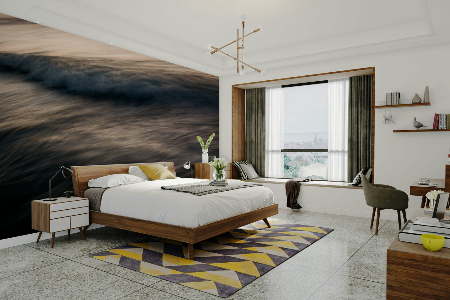 After the sun has set I Wall Mural