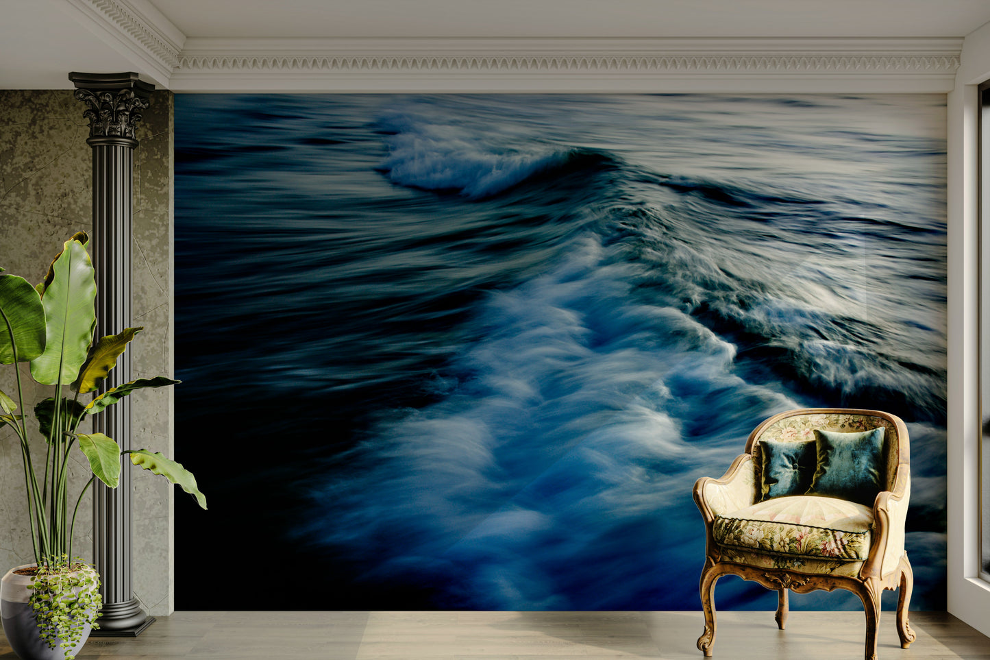 The Uniqueness of Waves XLV Wall Mural