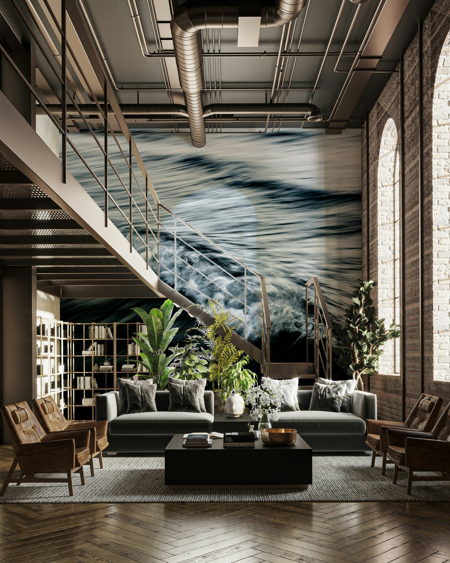 The Uniqueness of Waves XLII Wall Mural