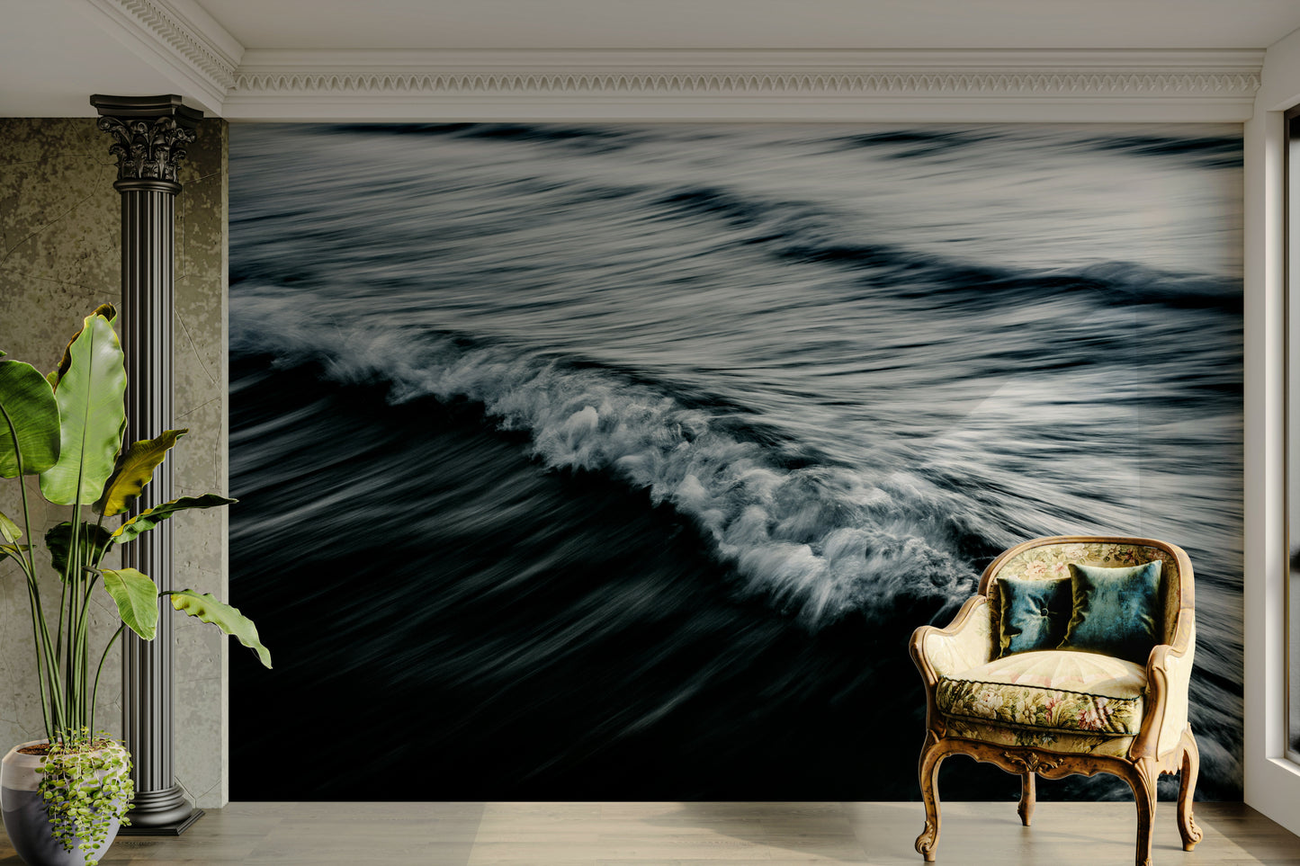 The Uniqueness of Waves XLII Wall Mural