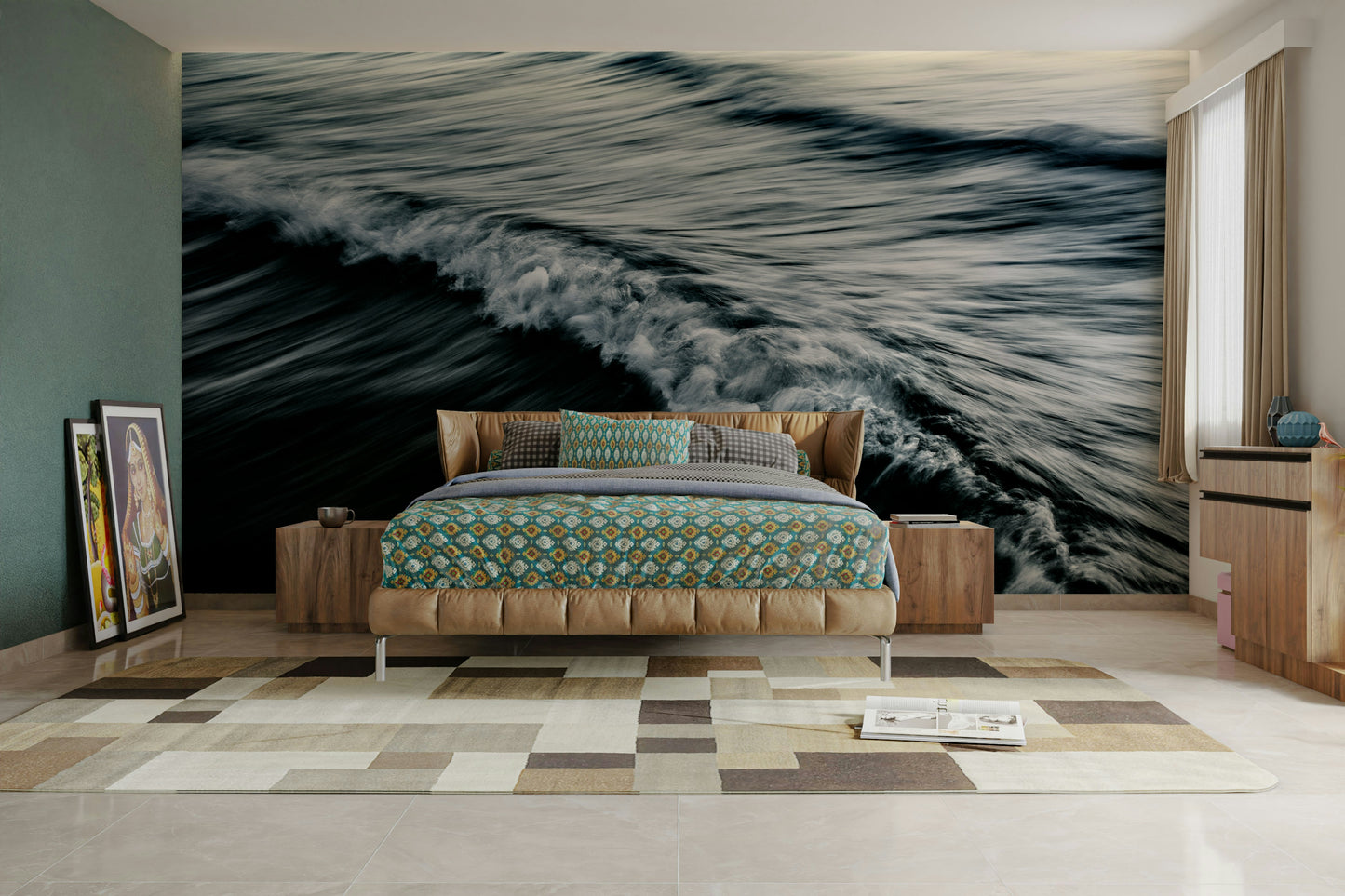 The Uniqueness of Waves XLII Wall Mural