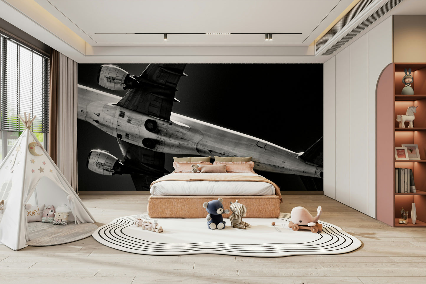 Overhead Wall Mural