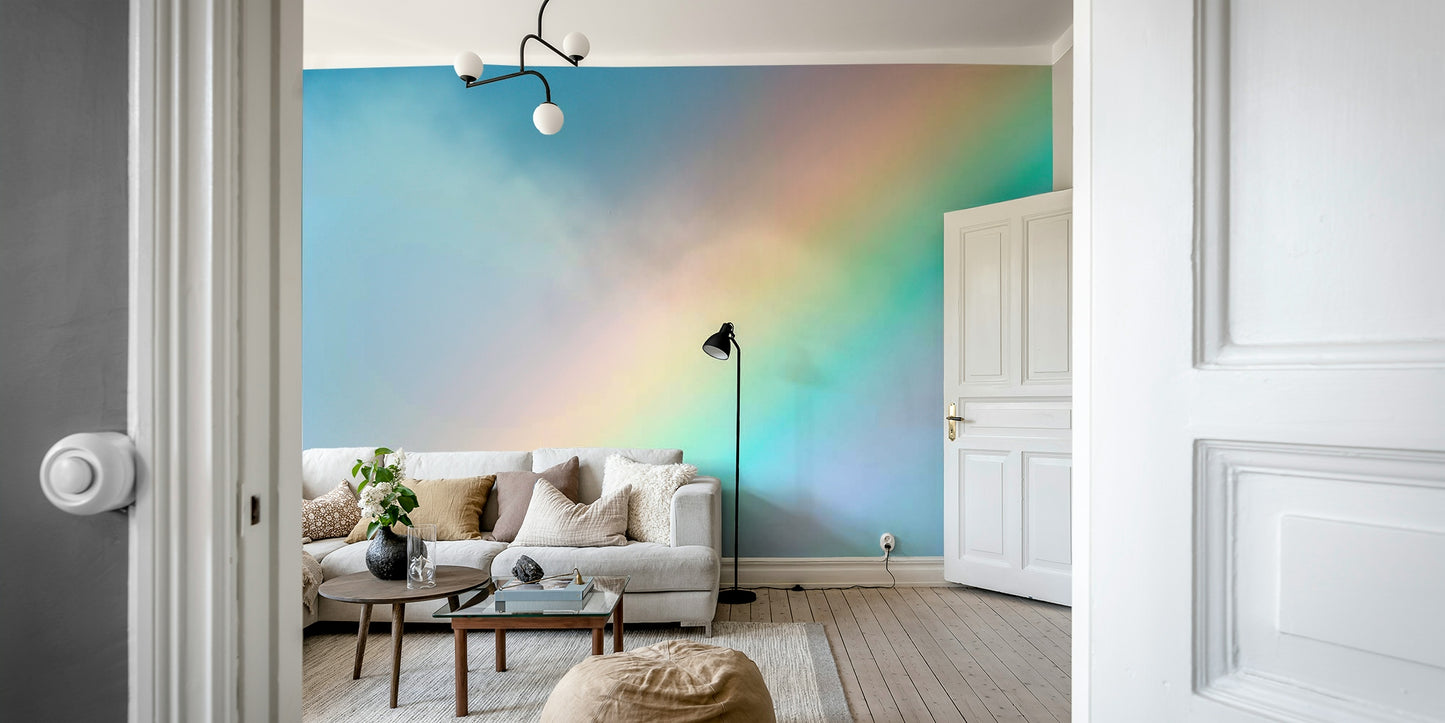 Rainbow Wall Mural