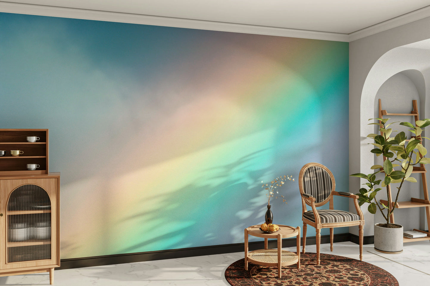 Rainbow Wall Mural