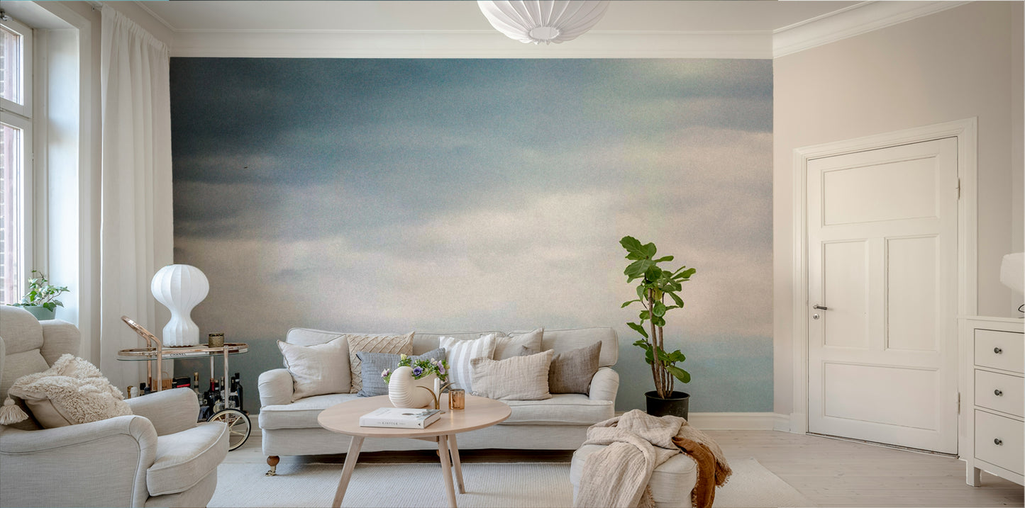 Autumn Clouds Wall Mural