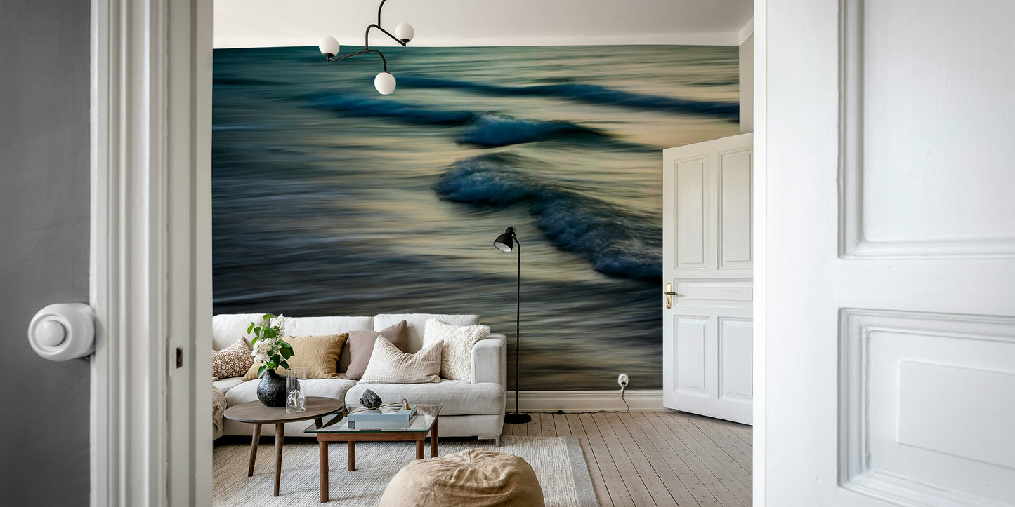 Waves I Wall Mural