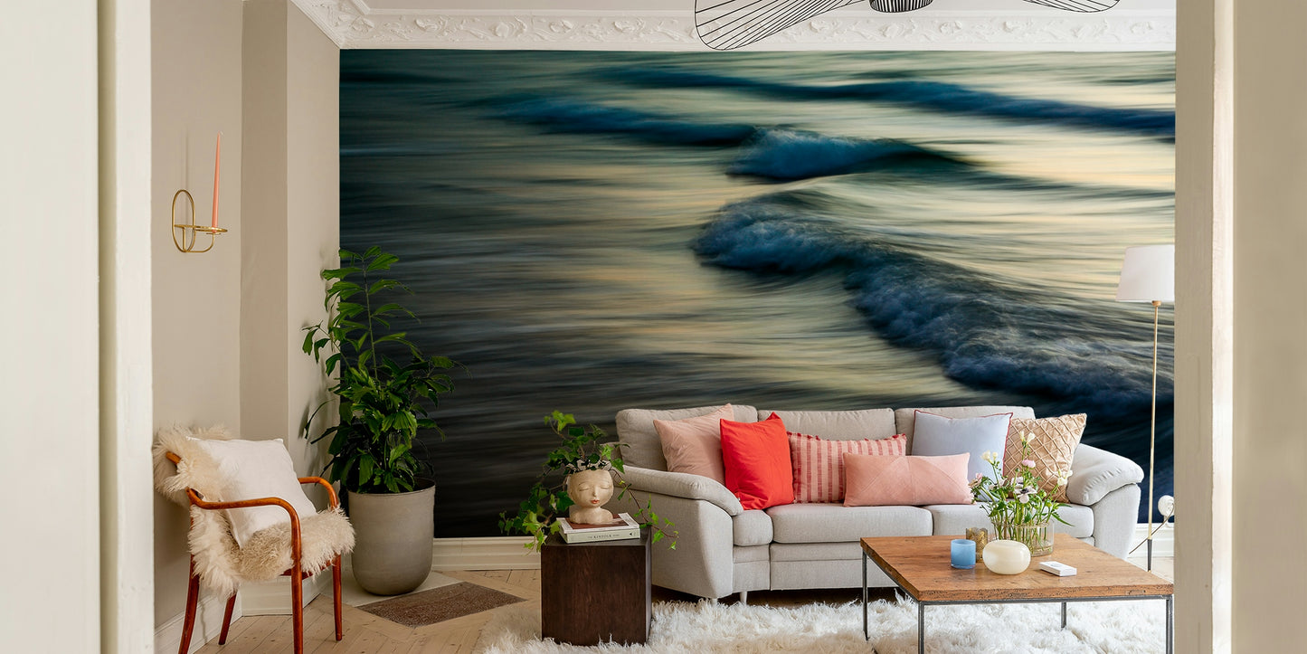 Waves I Wall Mural