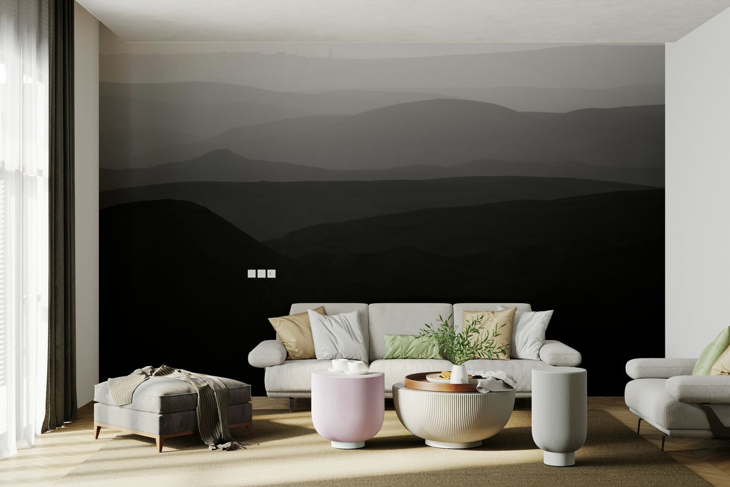 Mountains of the Judean Desert 9 Wall Mural